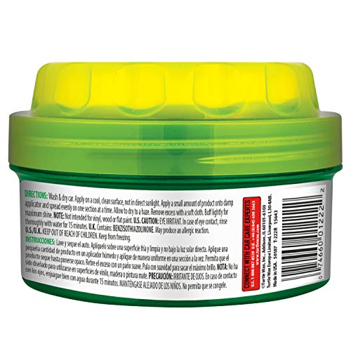 Turtle Wax 50187 Original Hard Shell Shine Cera De Pasta De Coche 397G