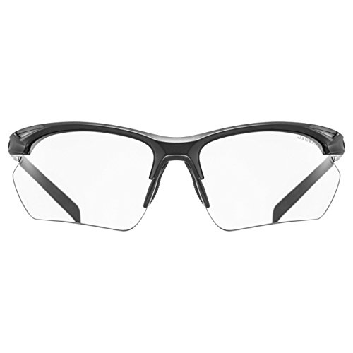 Uvex Sportstyle 802 Small V Gafas Deportivas, Unisex Adulto, Negro, Talla Única
