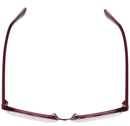 Vogue 0VO5230S Gafas de sol, Top Dark Red/Red Transparente, 54 para Mujer