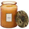 Voluspa Vela Tarro de Cristal Grande de ámbar Báltico 16 oz