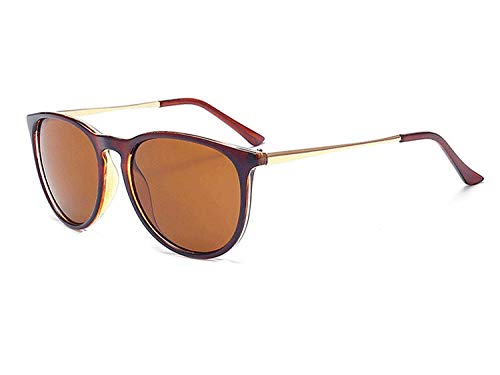 WERERT Gafas de Sol Deportivas,Sunglasses Women Men Retro Classical Sun Glasses Oval Ladies Girls Femme Uv400