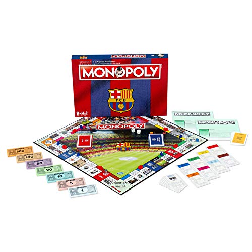 Winning Moves Monopoly FC Barcelona (10537), Multicolor
