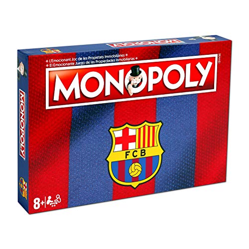 Winning Moves Monopoly FC Barcelona (10537), Multicolor