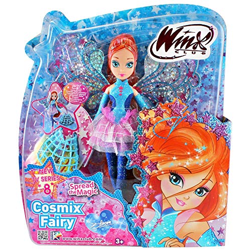 Winx Club Bloom | Hada Cosmix Muñeca con Alas Holográficas Móviles