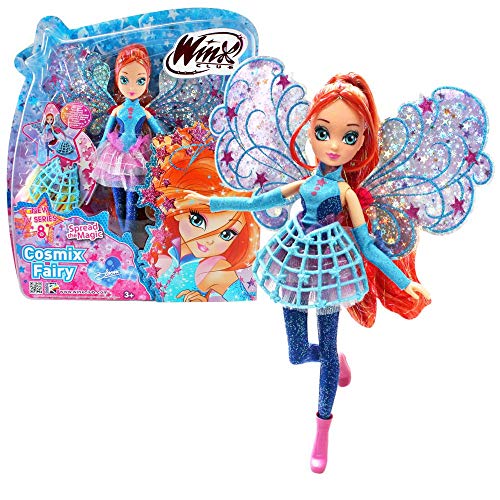 Winx Club Bloom | Hada Cosmix Muñeca con Alas Holográficas Móviles