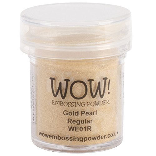 WOW Dorado Pearl Regular Polvo de Repujado, Multicolor
