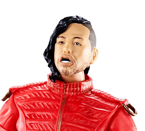 WWE - Ultimate Edition Figura de acción luchador Shinsuke Nakamura Juguetes niños +8 años (Mattel GGN88)