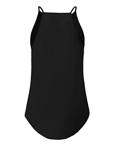 YOINS Mujeres Camisetas sin Mangas Camisas Elegante Blusa Casual Chaleco de Verano Playa Camiseta para Mujere Cuello V Top Negro S/EU36-38