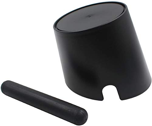 yolococa Café Knock Caja Recipiente para Terrenos de café negro
