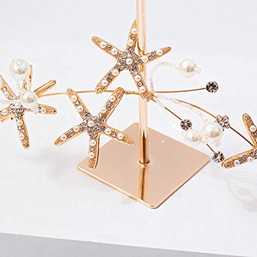 YWRD Accesorios para Cabello Accesorios Pelo Accesorios para el Cabello para Mujer Hecho a Mano Sombreros Pelo de Las Mujeres de la joyería