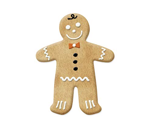 Zenker Cortadores Galletas Ginger en acero estañado. Color inox. Pequeño 10,5x9cm. Y Grande 16x12,5cm. 2 uds.