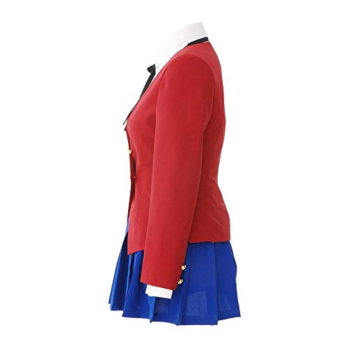 Zhujiao Anime Aisaka Taiga Cosplay Disfraces, Taiga Aisaka Uniforme Sailor JK Uniforme Fiesta de Carnaval de Halloween Disfraz de Cosplay Diario Conjunto Completo para Mujeres niñas