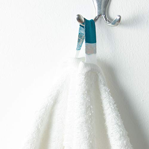 ZOLLNER 2 Toallas de Sauna Blancas, Toallas de baño, algodón, 70x180 cm