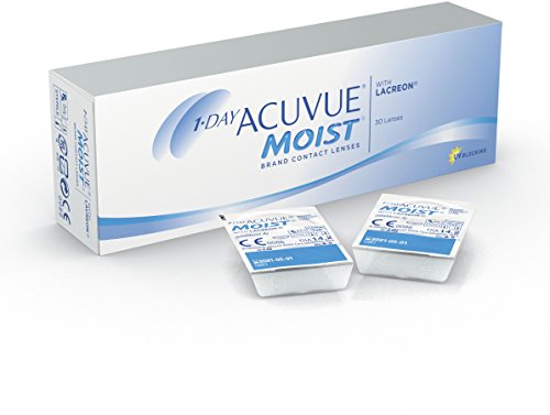 1-DAY ACUVUE® MOIST - Lentillas diarias - protección UV - 30 lentes