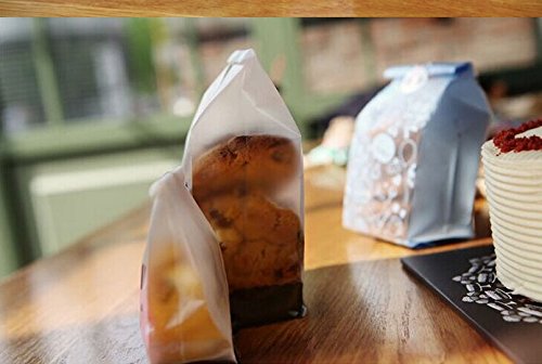 100 bolsas de galletas resellables transparentes para golosinas y 109 pegatinas para perros para galletas, panadería, caramelo, galletas, bolsas de embalaje de regalo (50 unidades de gato + 50 perros)