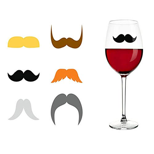 18 Piezas Marcador de Vasos Copa De Vino Vidrio Marca Silicona Cup Strip Tag de Fiesta