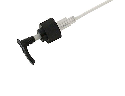 1pcs Brown Bomba (con vidrio botellas negro plástico bomba alto recargable baño ducha champú contenedor de almacenaje dispensador de jabón cosmética organizador elefante, marrón, 250ml/8.7oz