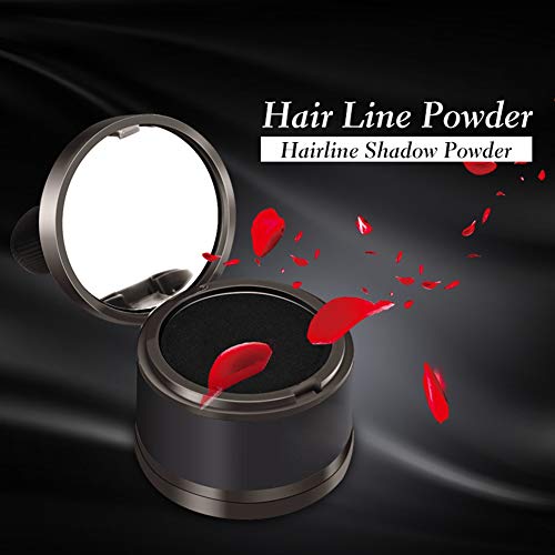 4 Color Sevich Hair Line Powder Hairline Sombra Cubre Polvo Relleno Adelgazante Belleza Cosmética(Negro), Sevich Hair Line Powder Hairline Shadow Cover Up Powder Fill in Hair Beauty Cosmetics Negro