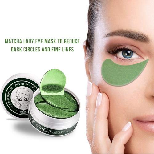 60 pcs Máscara Para Los Ojos, Máscara Para Ojos De Té Verde Colágeno, Antiarrugas, Hidratante Para Debajo De Los Ojos,bolsa Círculos Oscuros, Hidratación, Ojos Esponjosos