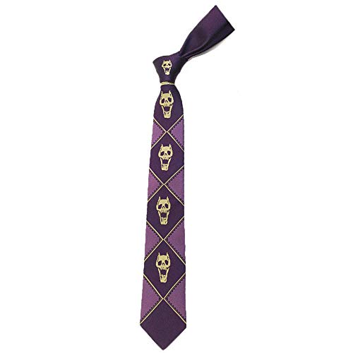 ACBANANA JoJo's Bizarre Adventure Killer Queen Kira Yoshikage Skull Tie Cosplay Accesorios Accesorios