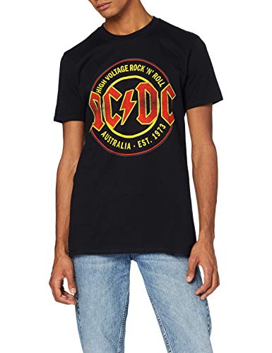 AC/DC Voltage – Camiseta de, Hombre, Color Negro, tamaño 3XL