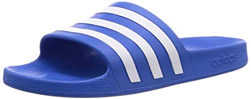 adidas Adilette Aqua, Slide Sandal Unisex-Adult, True Blue/Footwear White/True Blue, 37 EU