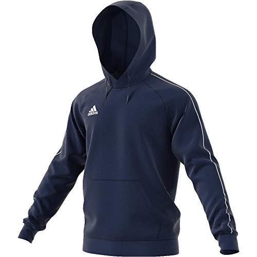 adidas CORE18 Hoody Sudadera, Hombre, Azul (Azul/Blanco), XS