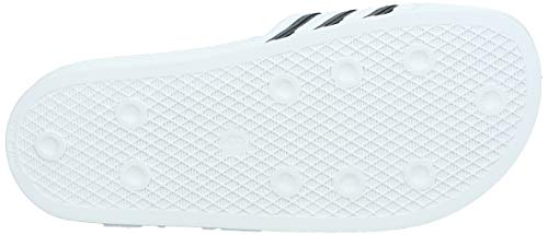 adidas Originals Adilette, Zapatos de Playa y Piscina Unisex Adulto, Blanco (White/Black/White), 46 EU