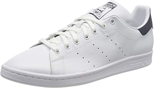 adidas Originals Stan Smith Zapatillas de Deporte Unisex adulto, Blanco (Core White/Running White/New Navy), 42 EU (8 UK)