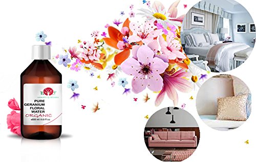 Agua de Geranio Ecológico Hidrolato BIO Todo Tipo de Piel (500 ml)