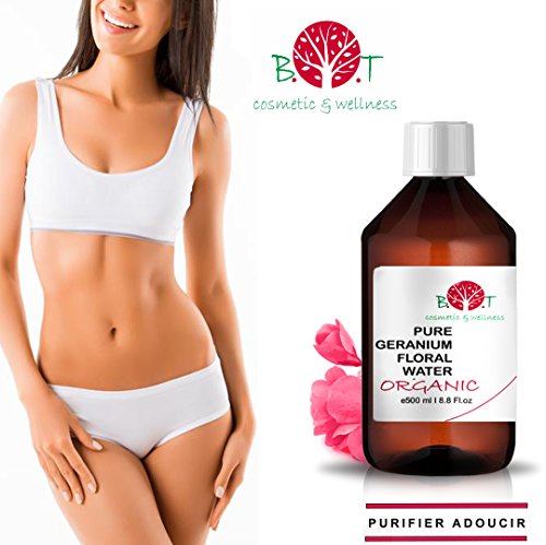 Agua de Geranio Ecológico Hidrolato BIO Todo Tipo de Piel (500 ml)