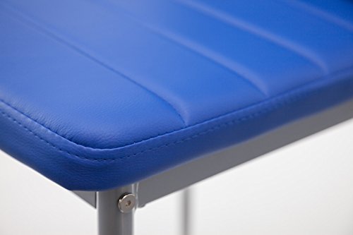 Albatros 2710 Milano Set de 6 sillas de Comedor, Azul