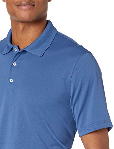 Amazon Essentials Regular-Fit Quick-Dry Golf Polo athletic-shirts, Azul, US S (EU S)