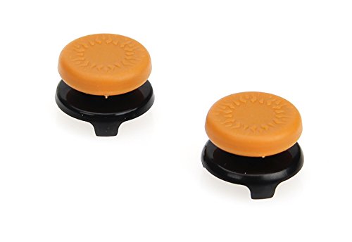 AmazonBasics - Tapones para mando de Xbox One, 2 unidades, Naranja