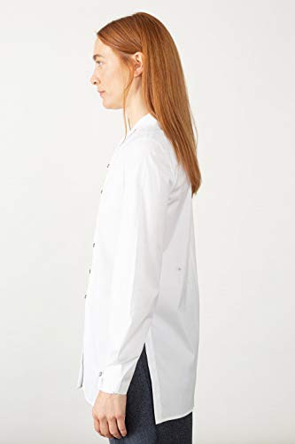 ANGEL SCHLESSER Camisa Recta PUÑO Pliegue