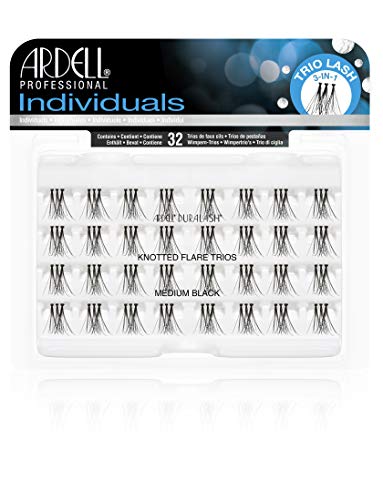 Ardell, Tratamiento para pestañas (Individual Trios Medium Black) - 25 gr.