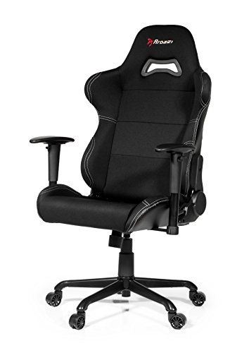 Arozzi Torretta XL Asiento Acolchado Respaldo Acolchado - Silla (Asiento Acolchado, Respaldo Acolchado, Negro, Negro, Tela, Poliuretano, Tela, Poliuretano)