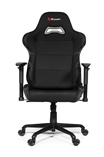 Arozzi Torretta XL Asiento Acolchado Respaldo Acolchado - Silla (Asiento Acolchado, Respaldo Acolchado, Negro, Negro, Tela, Poliuretano, Tela, Poliuretano)