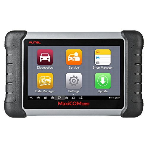Autel MK808 MaxiCOM OBD2 Herramienta de diagnóstico con Todas Las Funciones del Sistema y Servicio, Incluyendo reinicio de Aceite, EPB, BMS, SAS, DPF, TPMS e IMMO (MD802+MaxiCheck Pro)