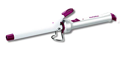 Babyliss 271Ce - Tenacillas de Pelo para Rizos Pequeños con Cepillo Extraíble para Ondas Suaves y Volumen, Diámetro 16 mm , Morado