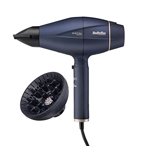 BaByliss 6500FRE 2100W Púrpura secador - Secador de pelo (Púrpura, 2,8 m, De plástico, 12,48 m/s, 70 °C, 2100 W)