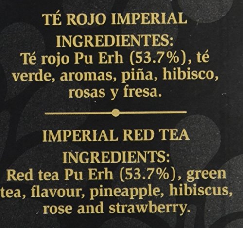 Barton Té Rojo Imperial - 15 pirámides