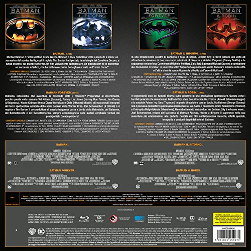 Batman Antologia 1989-1997 Vinyl Edition (4 Blu-Ray) [Italia] [Blu-ray]