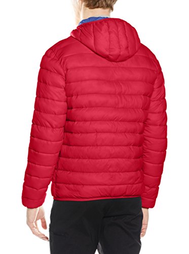 Black Crevice Abrigo Corto Rojo / Azul M