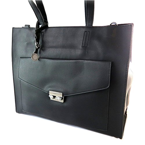 Bolsa de diseñador 'Lulu Castagnette'negro - 38x31x13 cm.