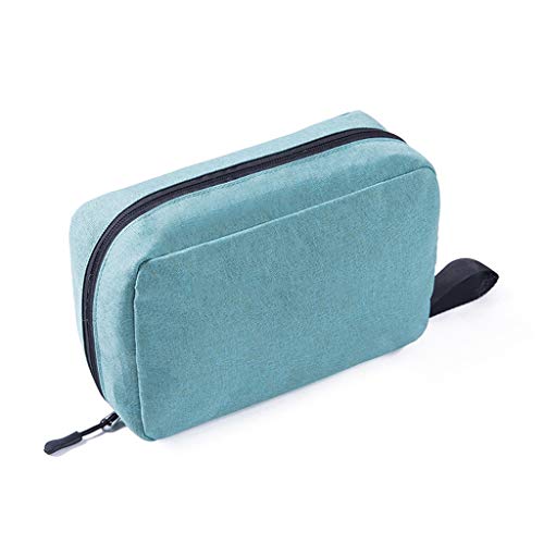 Bolsa de Lavado Bolsa de Lavado de Viaje portátil Masculina Productos de Exterior for Mujer Bolsa de cosméticos for Hombres Bolsa de Almacenamiento de artículos de Viaje FANJIANI (Color : Green)