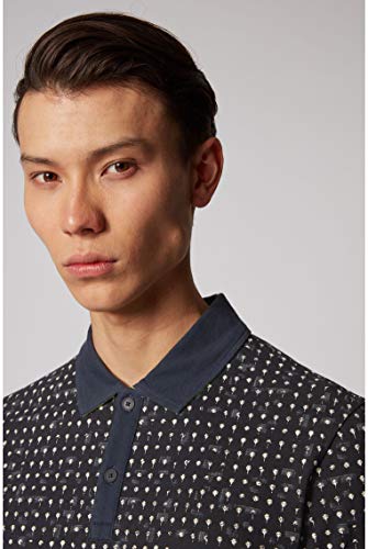 BOSS Pepol Polo, Azul Oscuro, M para Hombre