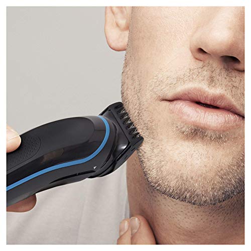 Braun 9 En 1 Recortadora todo en uno MGK5080, Máquina recortadora barba, cortapelos, recortador de vello de nariz y orejas, para detalles, afeitadora corporal