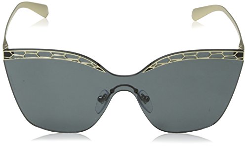 Bulgari 0Bv6093 278/87 37 Gafas de sol, Negro (Black/Grey), Unisex-Adulto