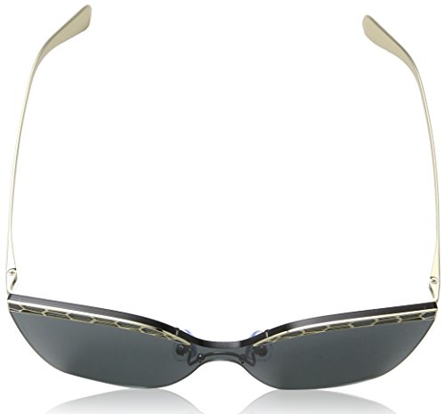 Bulgari 0Bv6093 278/87 37 Gafas de sol, Negro (Black/Grey), Unisex-Adulto